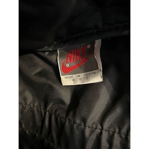 Vintage Nike Gray Tag Blue Duffle Gym Bag Zip Shoulder Strap - Picture 6 of 6